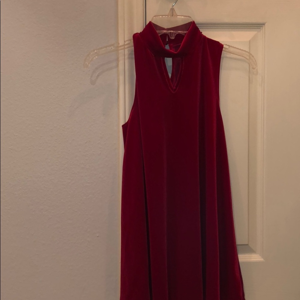 I.N. San Francisco velvet tank top